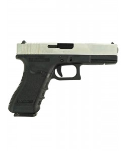 Страйкбольный пистолет WE Glock-17 Gen.3 Silver (WE-G001A-SV)