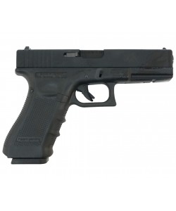 Страйкбольный пистолет WE Glock-17 Gen.4, сменные накладки (WE-G001B-BK)