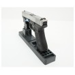 Страйкбольный пистолет WE Glock-17 Gen.4 Silver, сменные накладки (WE-G001B-SV) - фото № 7