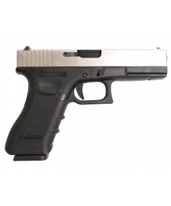 Страйкбольный пистолет WE Glock-18 Gen.3 Silver (WE-G002A-SV)