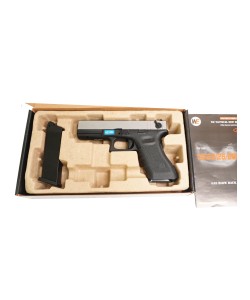 Страйкбольный пистолет WE Glock-18 Gen.3 Silver (WE-G002A-SV)