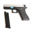 Страйкбольный пистолет WE Glock-18 Gen.3 Silver (WE-G002A-SV) - фото № 4