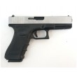 Страйкбольный пистолет WE Glock-18 Gen.4 Silver, сменные накладки (WE-G002B-SV) - фото № 2