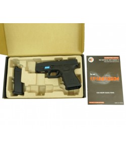 Страйкбольный пистолет WE Glock-19 Gen.3 Black (WE-G003A-BK)