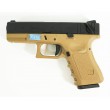 Страйкбольный пистолет WE Glock-23 Gen.3 Tan (WE-G004A-TN) - фото № 1