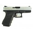 Страйкбольный пистолет WE Glock-23 Gen.4 Silver, сменные накладки (WE-G004B-SV) - фото № 2