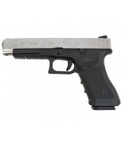 Страйкбольный пистолет WE Glock-34 Gen.3 Silver (WE-G008A-SV)