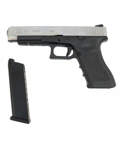 Страйкбольный пистолет WE Glock-34 Gen.3 Silver (WE-G008A-SV)