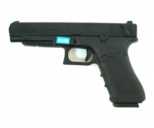 Страйкбольный пистолет WE Glock-35 Gen.4, сменные накладки (WE-G009B-BK)