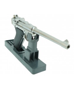 Страйкбольный пистолет WE Luger P08 6” Silver (WE-P005)