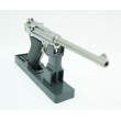 Страйкбольный пистолет WE Luger P08 6” Silver (WE-P005) - фото № 6