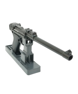 Страйкбольный пистолет WE Luger P08 8” Black (WE-P003)