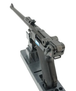 Страйкбольный пистолет WE Luger P08 8” Black (WE-P003)