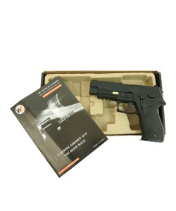 Страйкбольный пистолет WE SigSauer P226 Mk.25 Black (WE-F003-BK)
