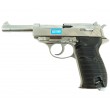 Страйкбольный пистолет WE Walther P38 GBB Silver - фото № 1