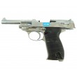 Страйкбольный пистолет WE Walther P38 GBB Silver - фото № 3