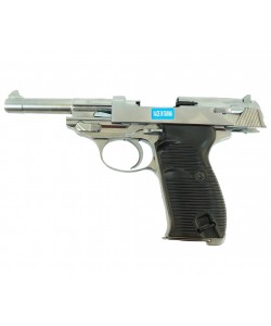 Страйкбольный пистолет WE Walther P38 GBB Silver