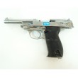 Страйкбольный пистолет WE Walther P38 GBB Silver - фото № 6
