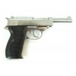 Страйкбольный пистолет WE Walther P38 GBB Silver - фото № 2