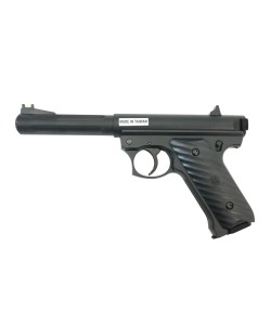 Страйкбольный пистолет KJW Ruger MK2 CO₂ GNB Black