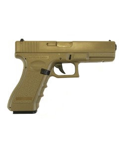 Страйкбольный пистолет Cyma Glock 18C AEP Tan (CM.030TN)