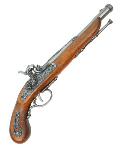 Макет пистолет кремневый, сталь (Франция, 1872 г.) DE-1014-G