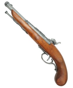 Макет пистолет кремневый, сталь (Франция, 1872 г.) DE-1014-G