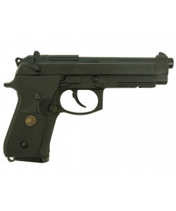 Страйкбольный пистолет WE Beretta M9A1 Rail Black (WE-M008)