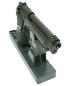Страйкбольный пистолет WE Beretta M9A1 Rail Black (WE-M008)