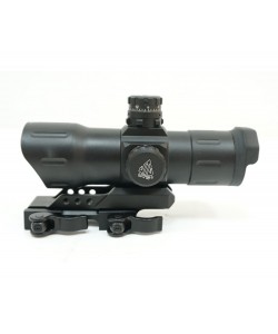 Коллиматорный прицел Leapers 1x38 закрытый на Weaver, T-dot 4MOA (SCP-TDTDQ)