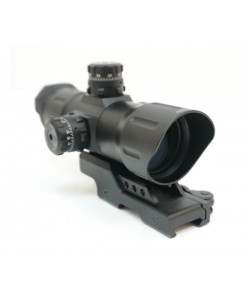 Коллиматорный прицел Leapers 1x38 закрытый на Weaver, T-dot 4MOA (SCP-TDTDQ)