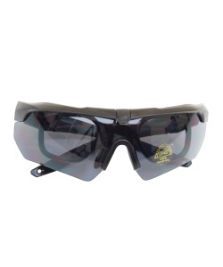 Очки защитные ESS Crossbow, 3 сменные линзы (Black)