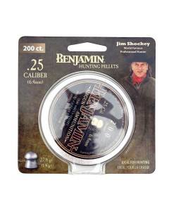 Пули для пневматики Crosman Benjamin Discovery Domed 6,35 мм, 1,80 г (200 штук)