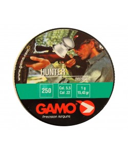 Пули для пневматики Gamo Hunter 5,5 мм, 1,0 г (250 штук)