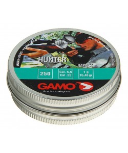 Пули для пневматики Gamo Hunter 5,5 мм, 1,0 г (250 штук)