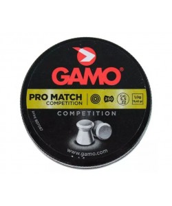 Пули для пневматики Gamo Pro Match 5,5 мм, 1,0 г (250 штук)