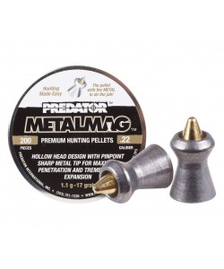 Пули JSB Predator Metalmag 5,5 мм, 1,1 г (200 штук)