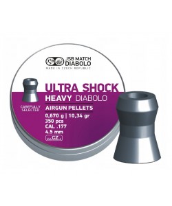 Пули JSB Ultra Shock Heavy Diabolo 4,5 мм, 0,67 г (350 штук)
