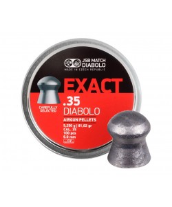 Пули JSB Exact Diabolo 9,0 мм, 5,25 г (100 штук)