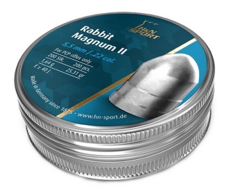 Пули для пневматики H&N Rabbit Magnum II 5,5 мм, 1,64 г (200 штук)
