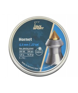 Пули для пневматики H&N Hornet 5,5 мм, 1,05 г (200 штук)