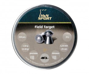 Пули H&N Field Target 6,35 мм, 1,58 г (200 штук)