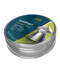 Пули для пневматики H&N Spitzkugel 6,35 мм, 1,61 г (150 штук)