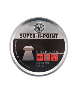 Пули для пневматики RWS Super-H-Point 5,5 мм, 0,92 г (500 штук)