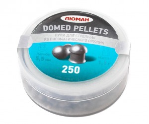 Пули «Люман» Domed pellets 5,5 мм, 1,1 г (250 штук)