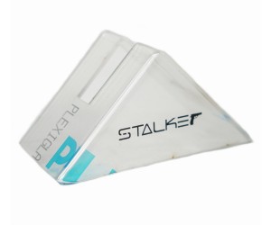 Подставка для пистолетов Stalker «треугольник», прозрачный пластик