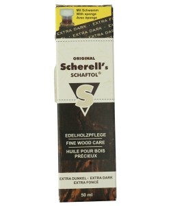Средство для обработки дерева Klever-Ballistol Scherell Schaftol, 50 мл (сверхтёмное)