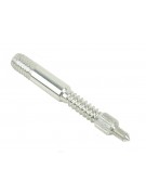 Адаптер-иголка A2S GUN №3 (дюраль, резьба ”мама” дюймовая 5/40 и ”папа” М5, для StilCrin, MegaLine, Nimar)