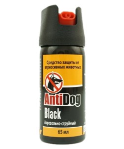 Распылитель-баллончик AntiDog Black, 65 мл