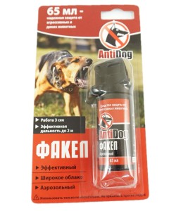 Распылитель-баллончик AntiDog «Факел», 65 мл